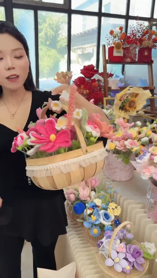 非遗手工定制花束，孤品清仓！！