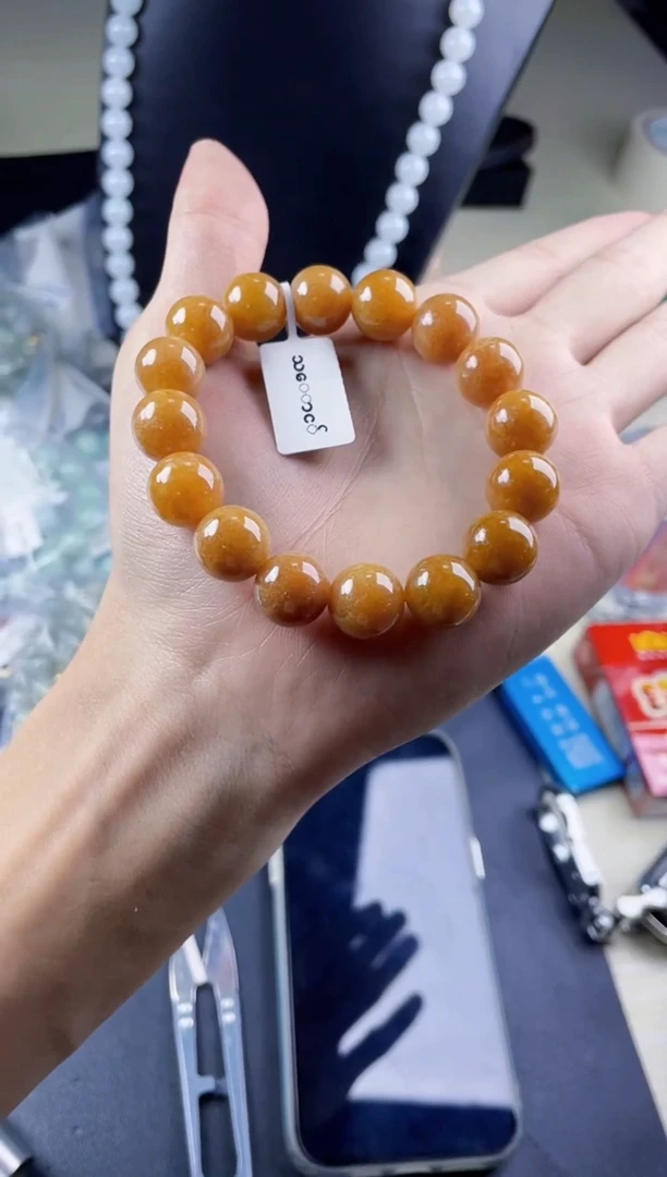 未镶嵌定制翡翠珠串