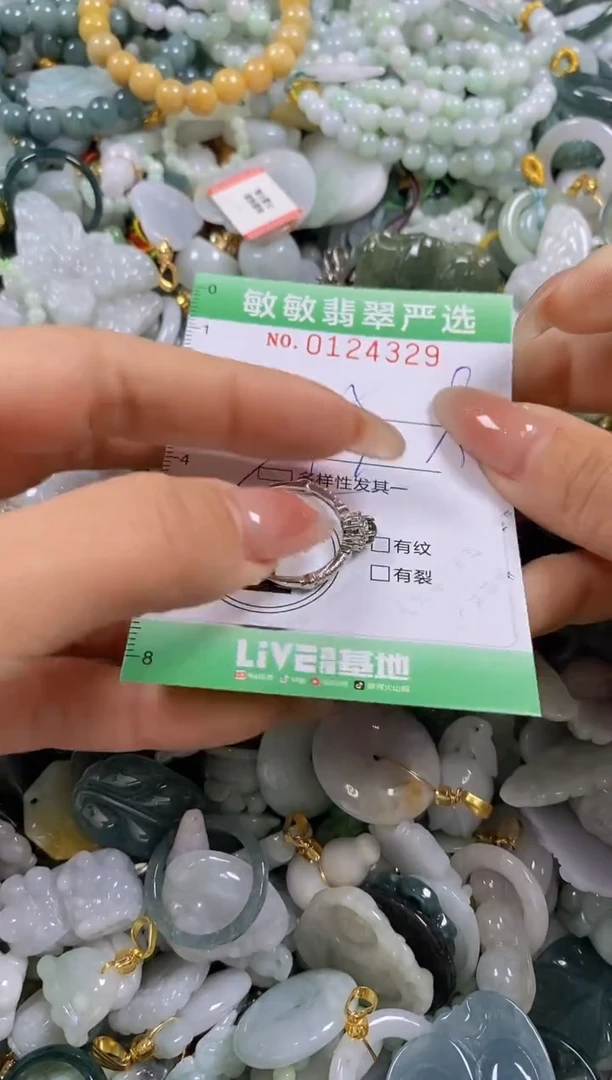 【闪购商品】翡翠颈饰未镶嵌闪购0124329多样性发其一