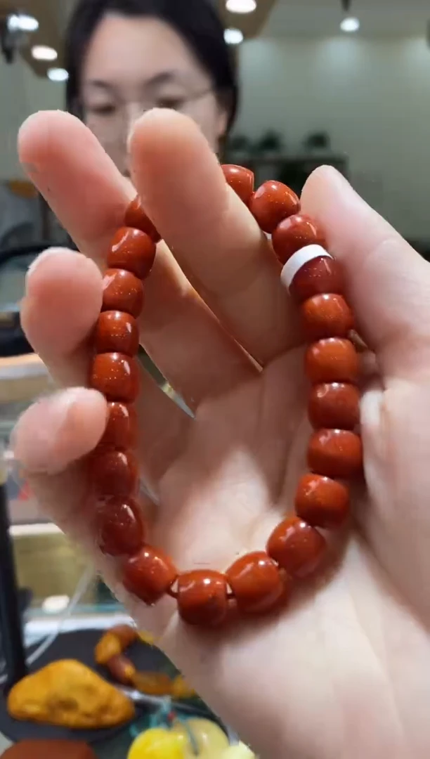 【闪购商品】南红玛瑙手串未镶嵌手串