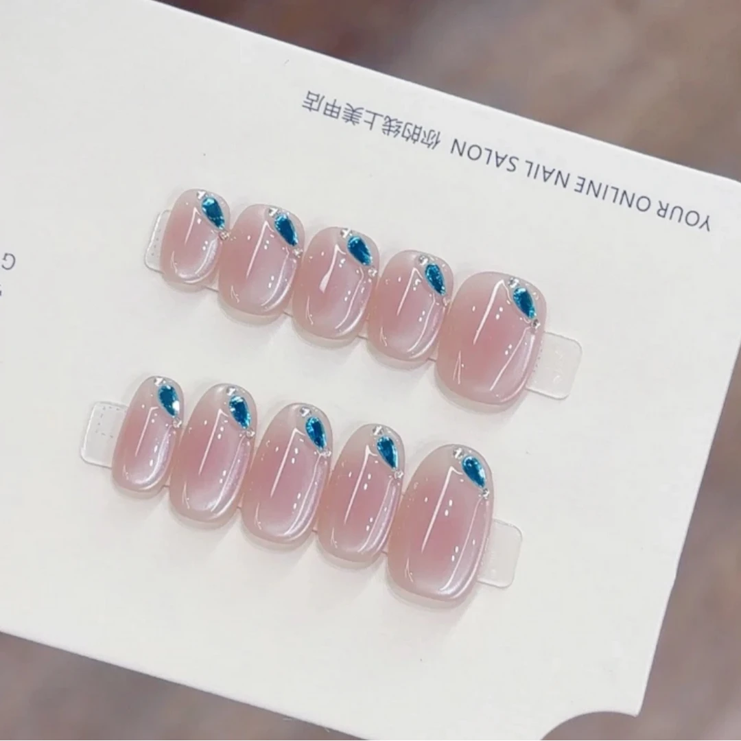 【幽灵】纯手工穿戴甲10个甲片可重复使用X