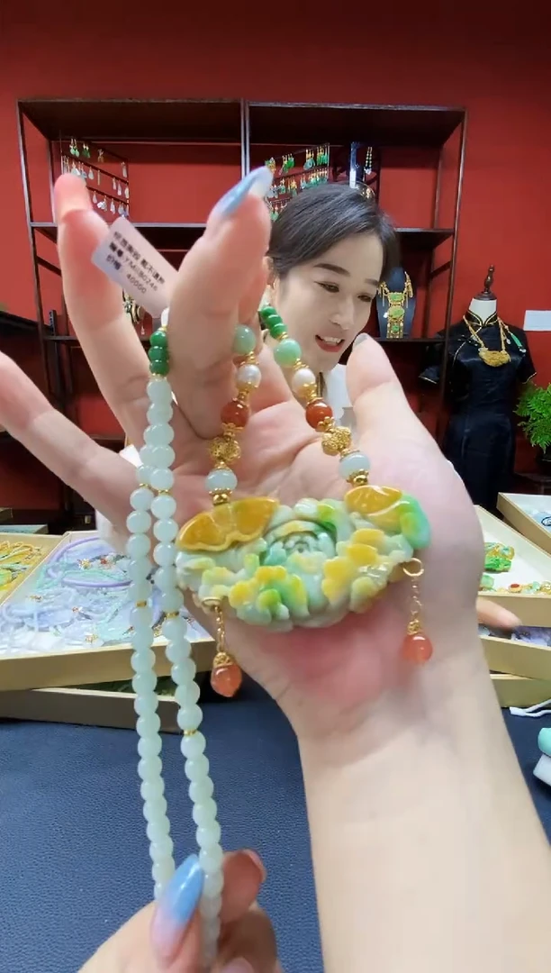 颈饰未镶嵌翡翠翡翠吊坠