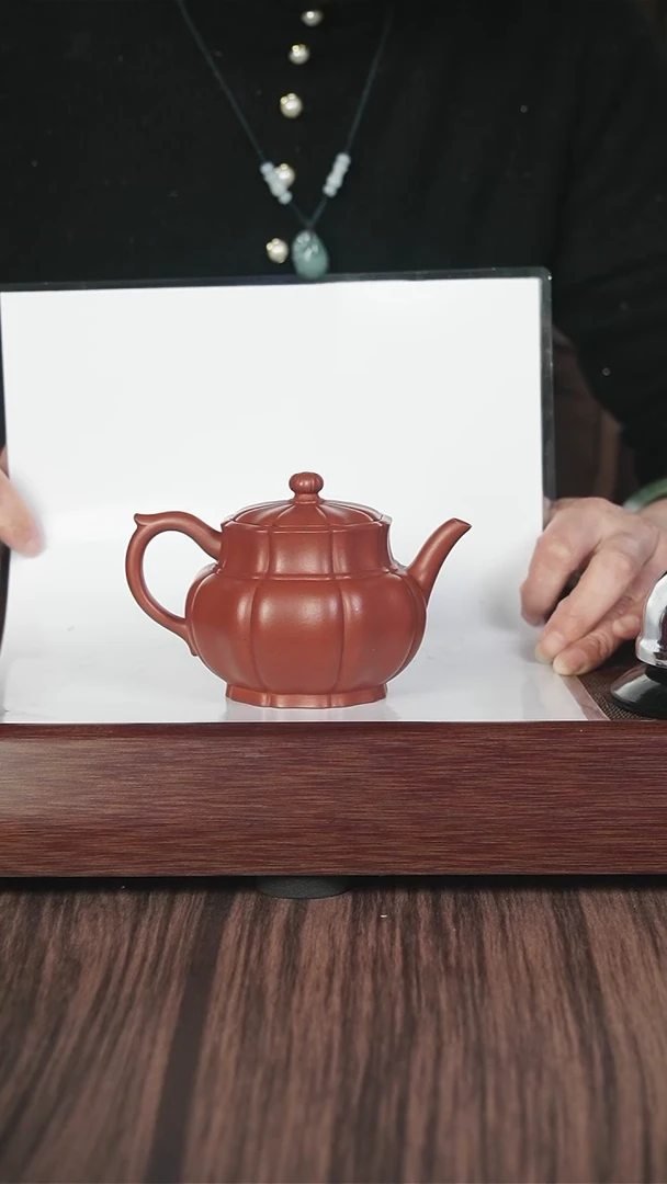 【闪购商品】紫砂茶壶筋纹 竹泥 鉴心