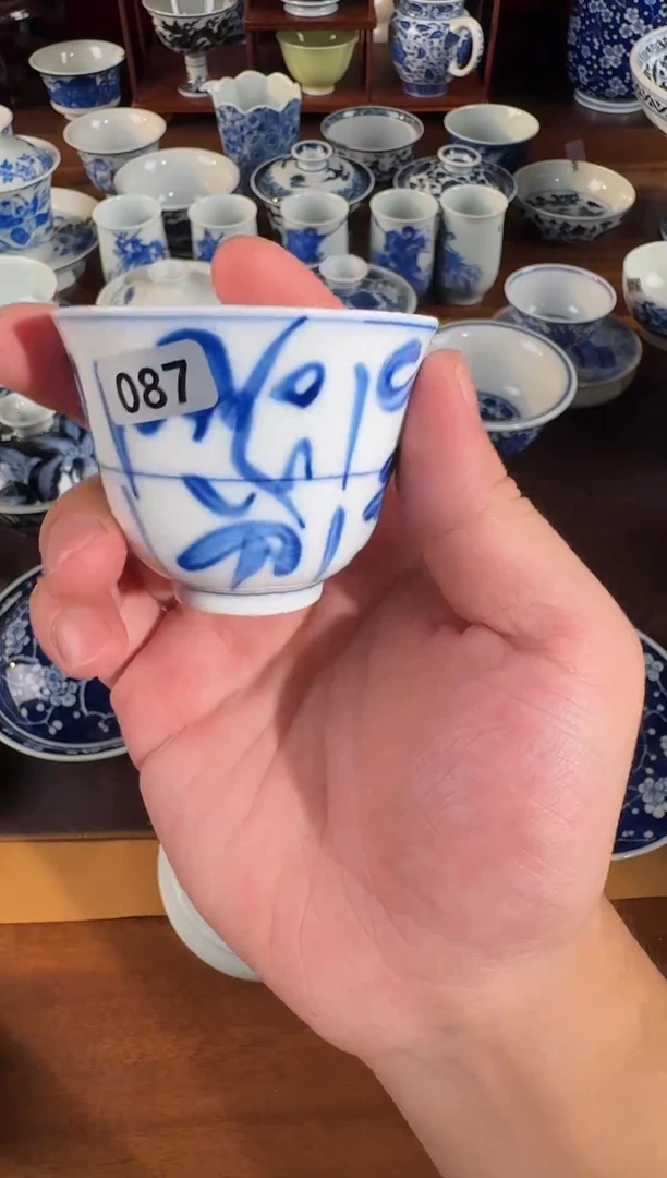 不二说瓷纯手绘杯