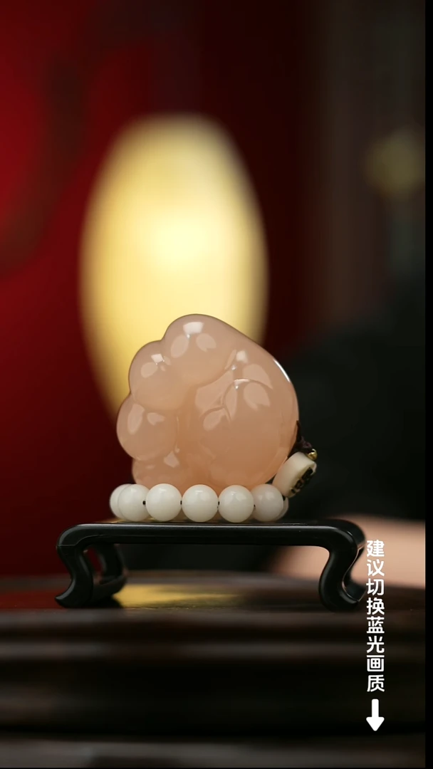 玉【小猫爪】天然玉石手把件