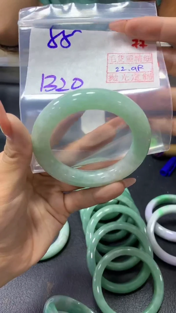 未镶嵌定制翡翠77毛货需精细抛光定制+多样性发1+1320