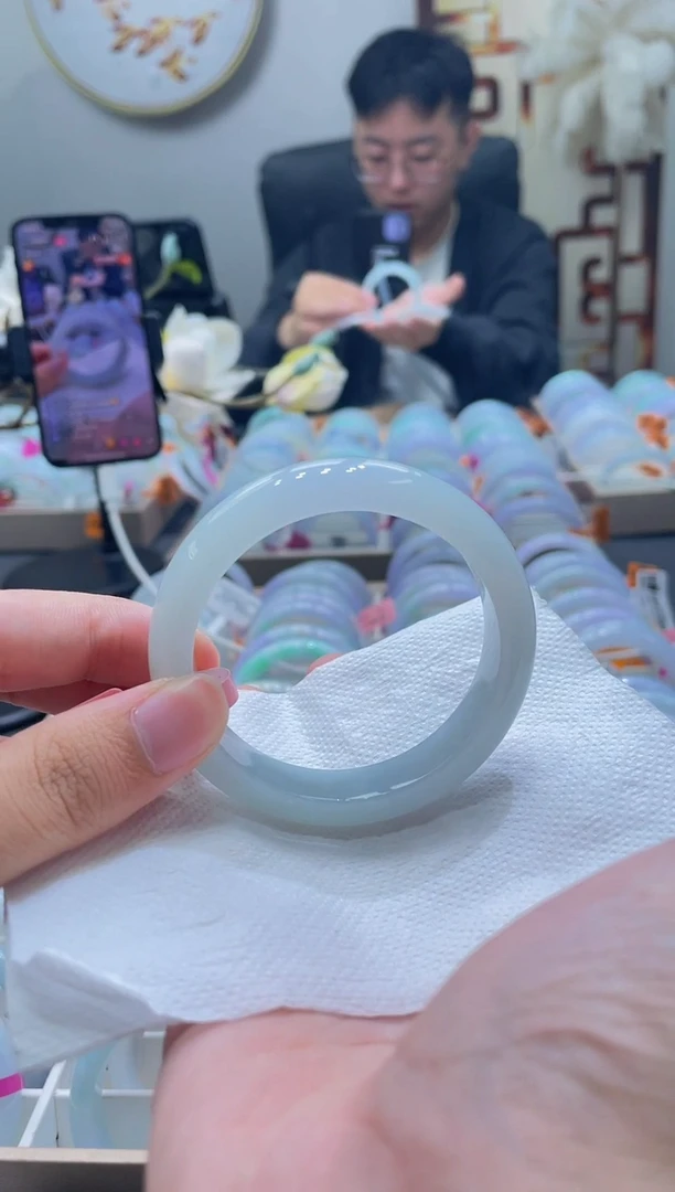 未镶嵌手镯翡翠℡****)501-55