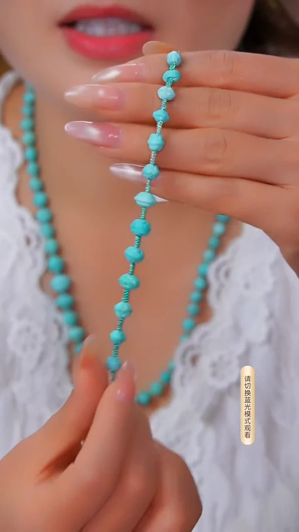 银S925镶嵌绿松石手链多样性发一件