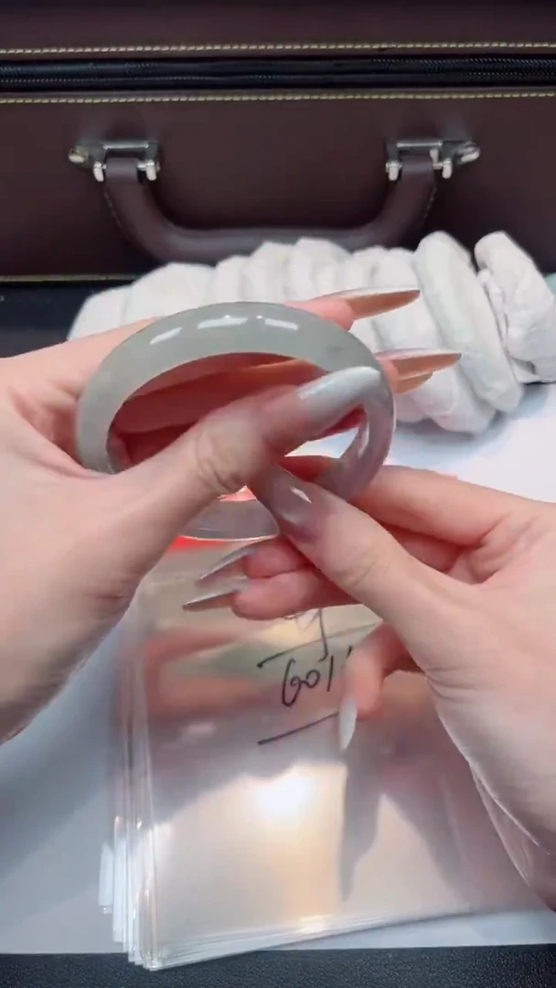 未镶嵌手镯翡翠默认有瑕，no退换-49