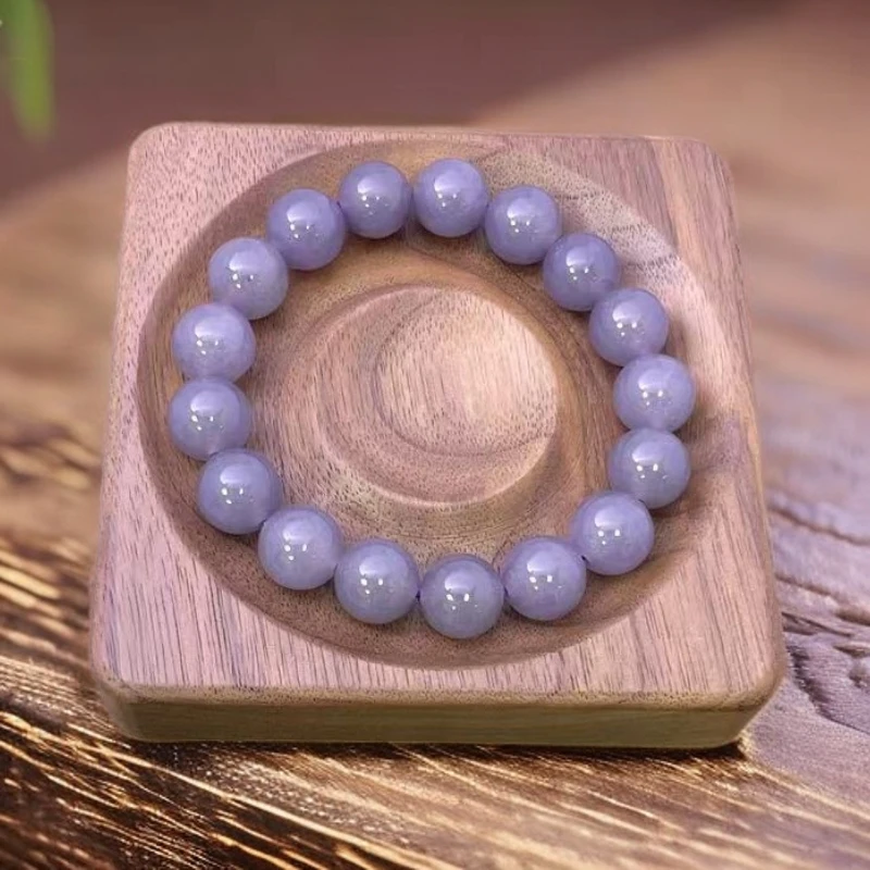 【仟禧珠宝】天然玉石  137 姻紫 12mm