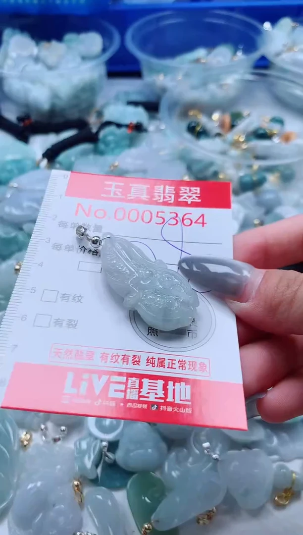 吊坠(不含链)未镶嵌翡翠5364