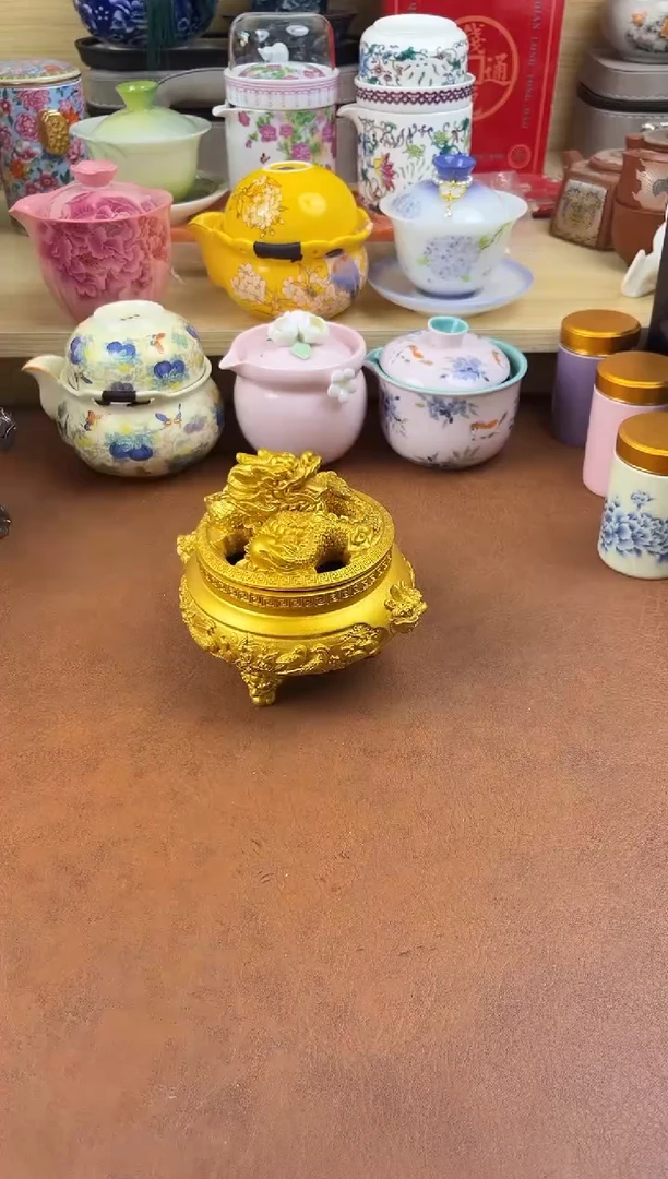 陶陶瓷茶具摆件旅行套组
