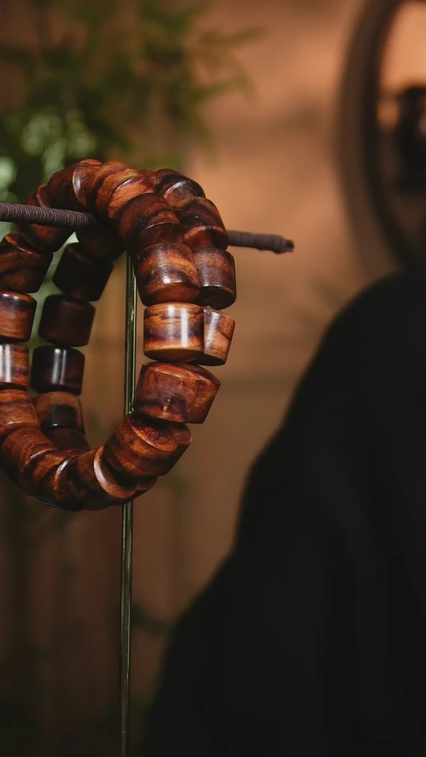 【闪购商品】黄花梨/降香黄檀手串/手链海南黄花梨1.5cm豪爽桶珠