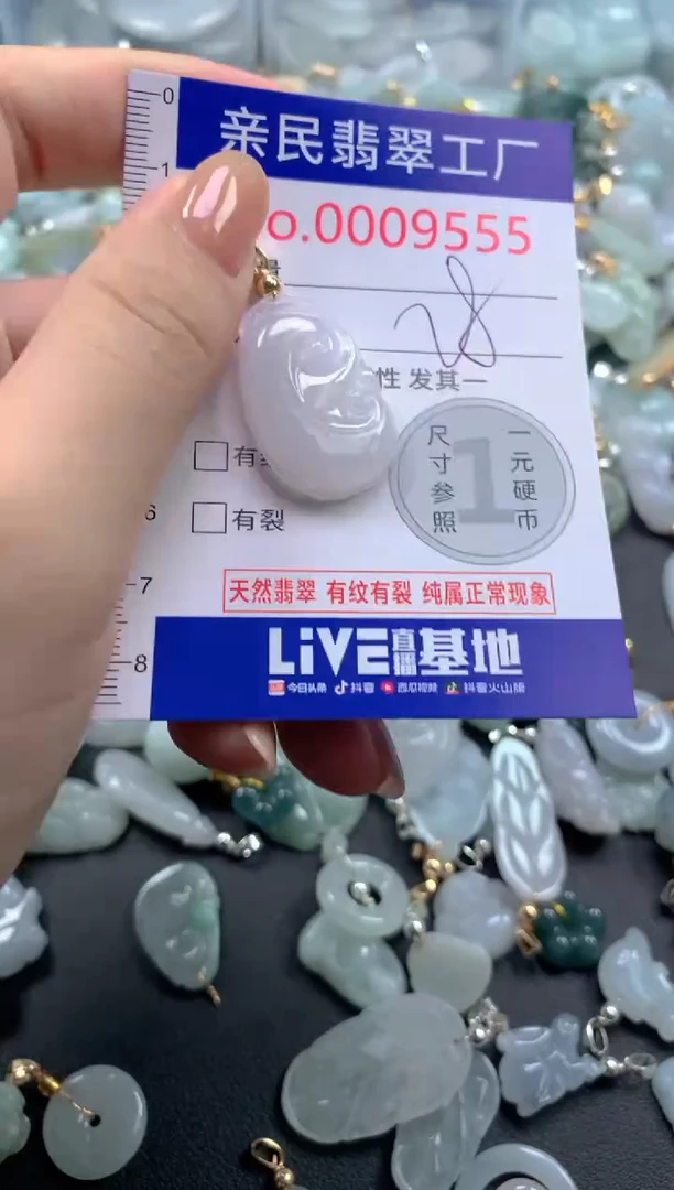 颈饰未镶嵌翡翠9555