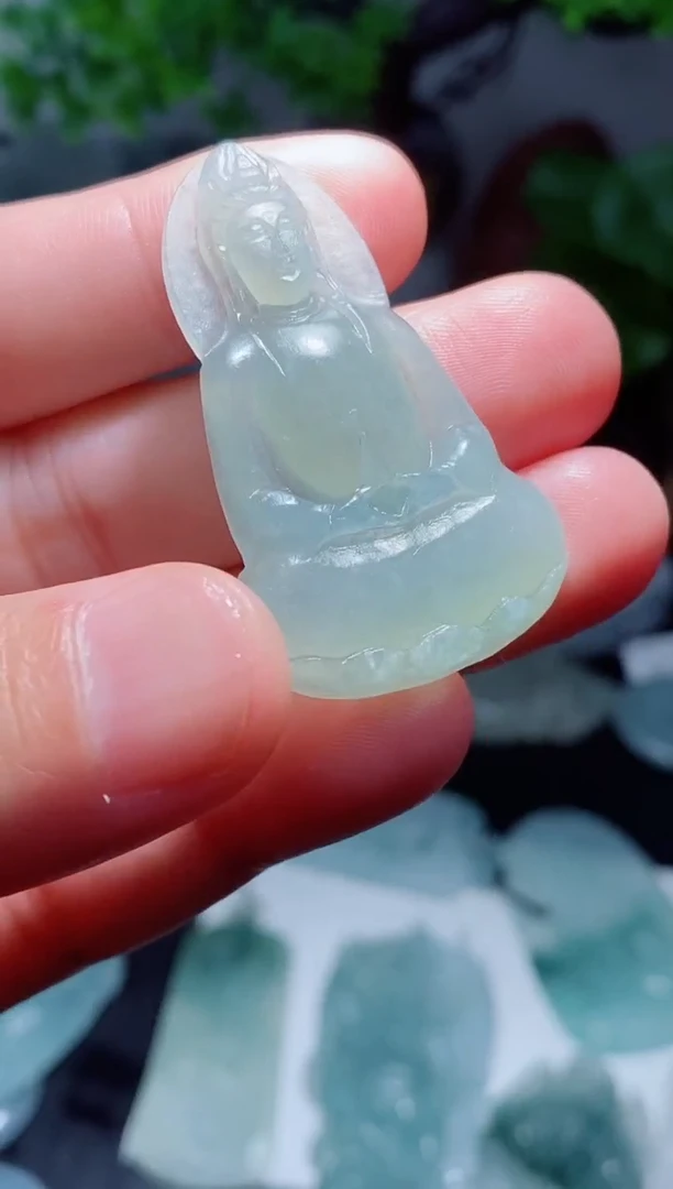 未镶嵌定制翡翠毛货