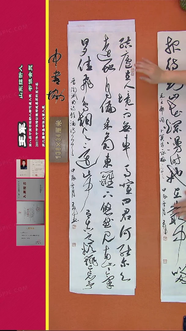 【闪购商品】书法410B王军书法作品