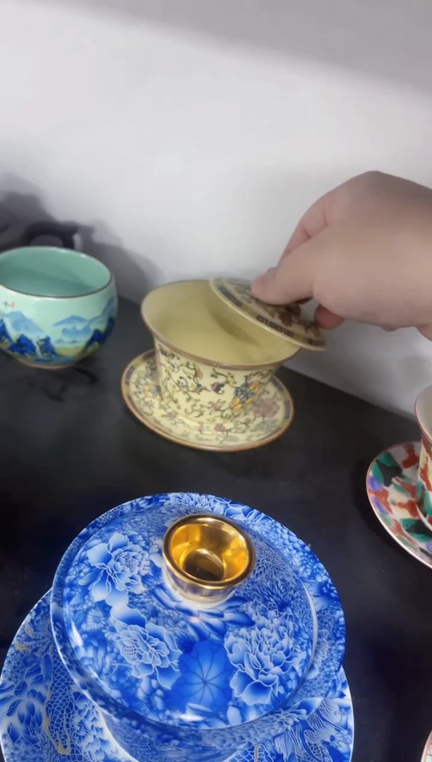摆件青韵瓷华清货专属链接