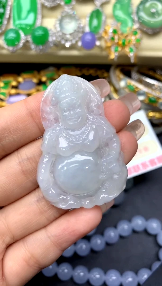 颈饰未镶嵌翡翠137-中国好珍宝