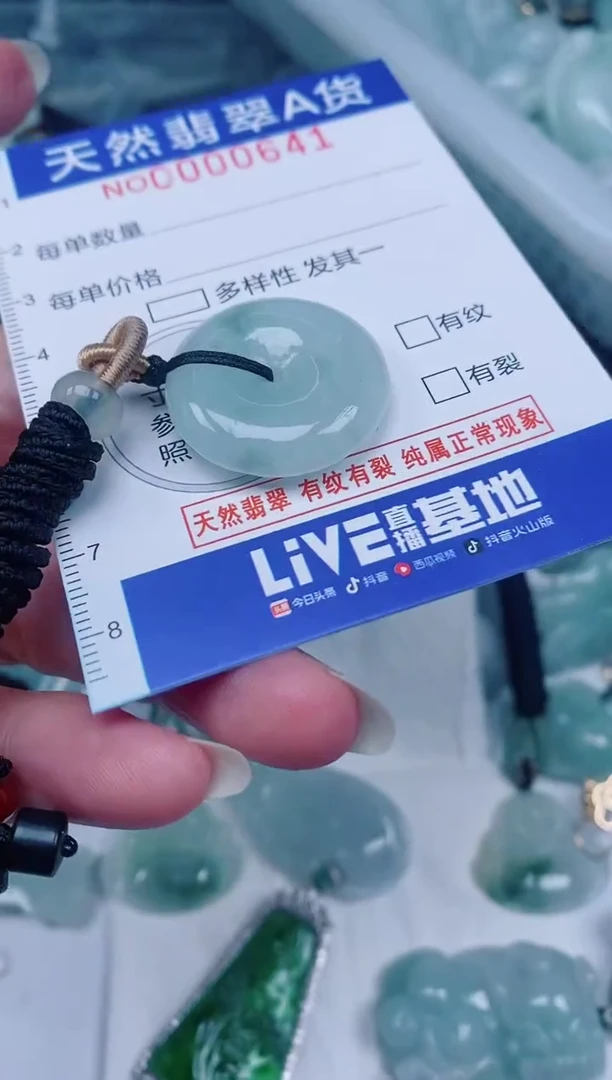 颈饰未镶嵌翡翠00000641