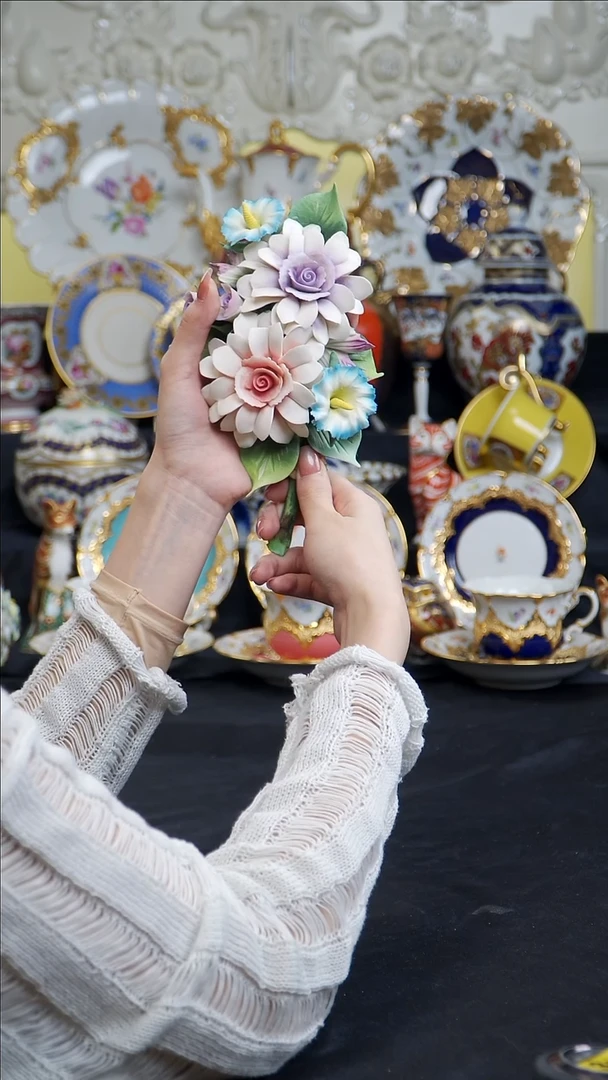 骨瓷婷婷中古器物如图所示90