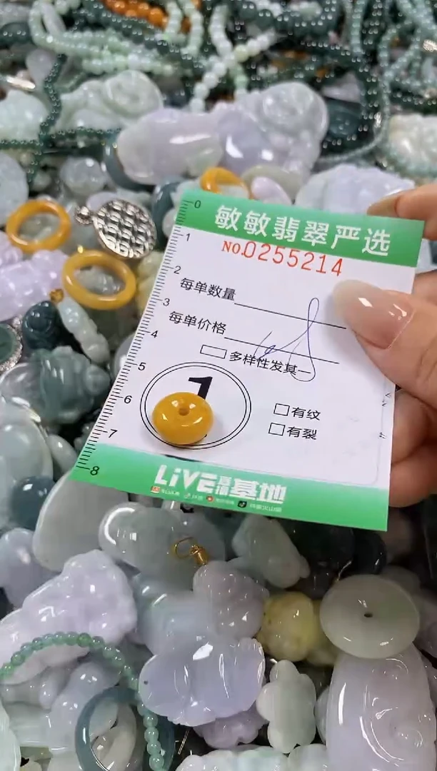 翡翠未镶嵌颈饰闪购0255214