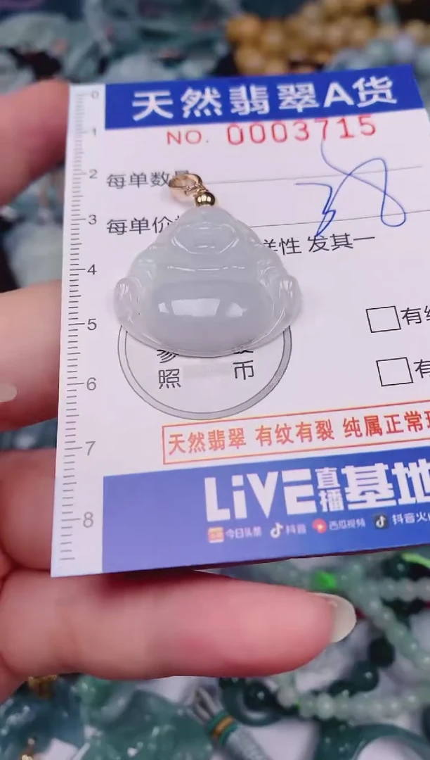 颈饰未镶嵌翡翠00003715