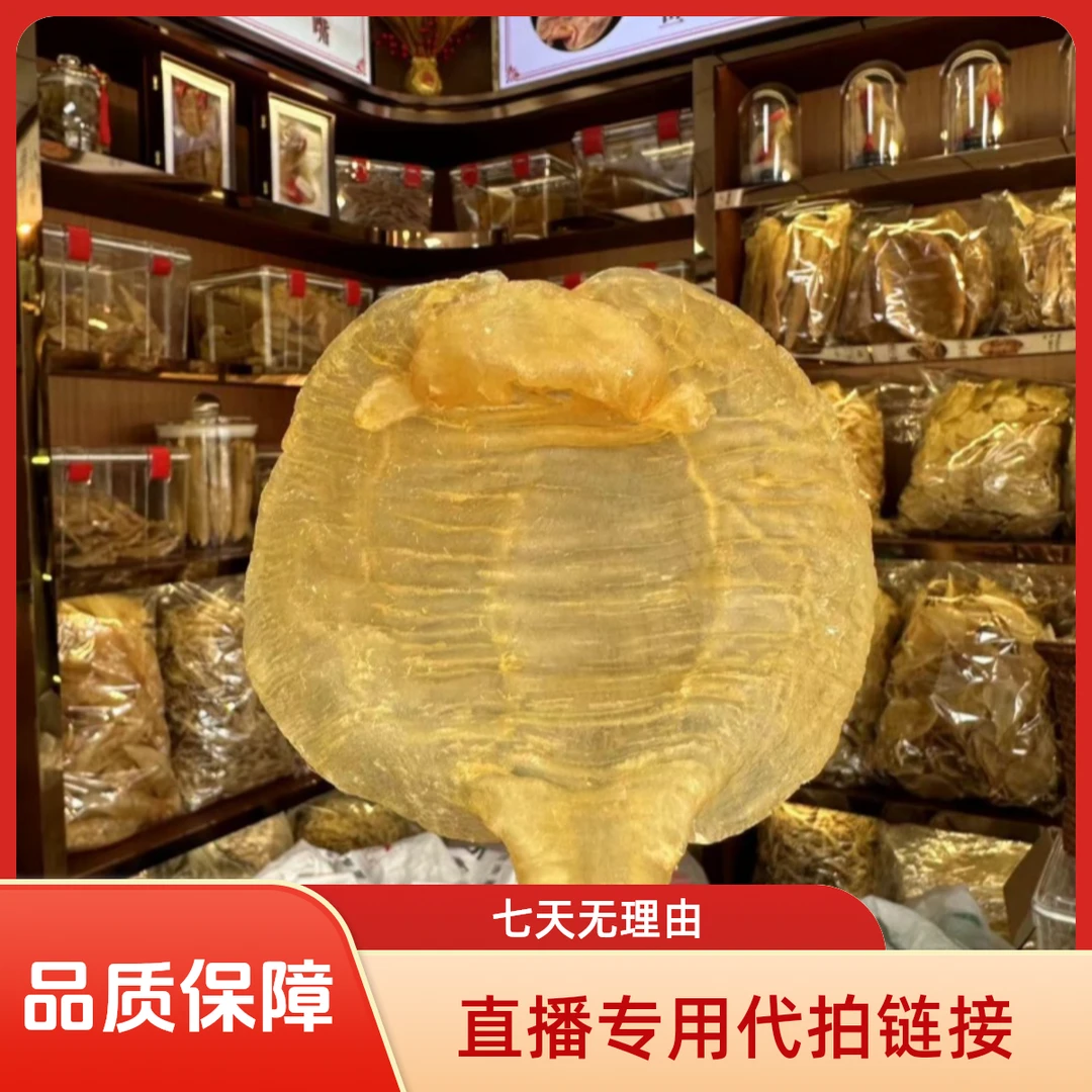 晓德鱼胶食用花胶代拍链接（具体克重按直播现场称重为准）