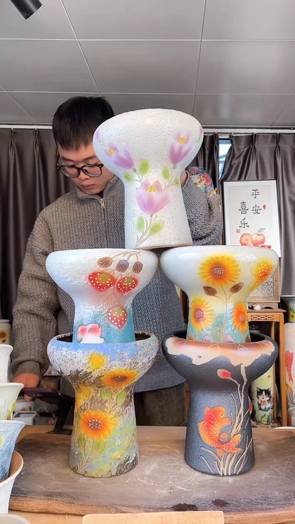 【闪购商品】摆件25-73口20高26  五个