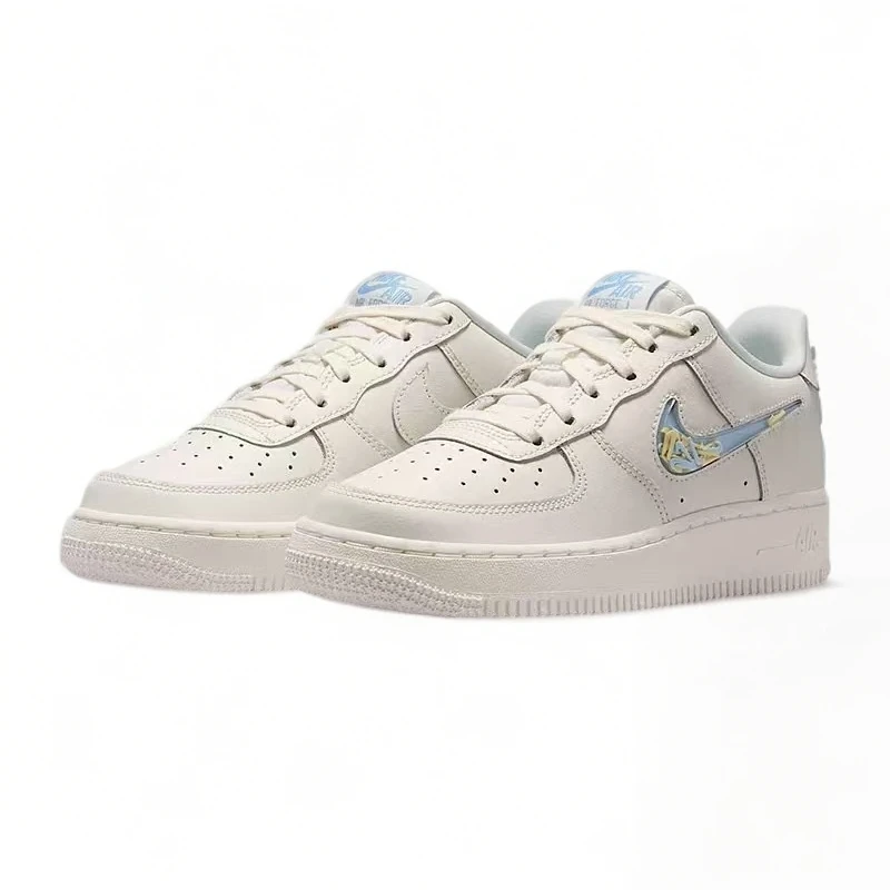 【西安利和体育正品保证】NIKE FORCE 米白空军大童板鞋 IM6697-141