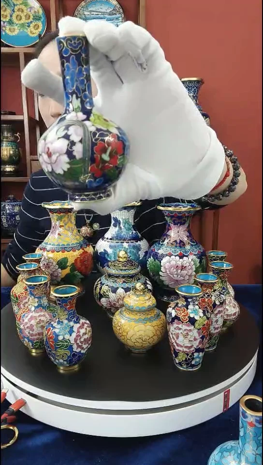 4寸天球瓶非遗手工艺