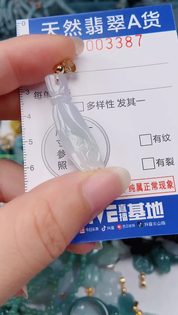 颈饰未镶嵌翡翠00003387