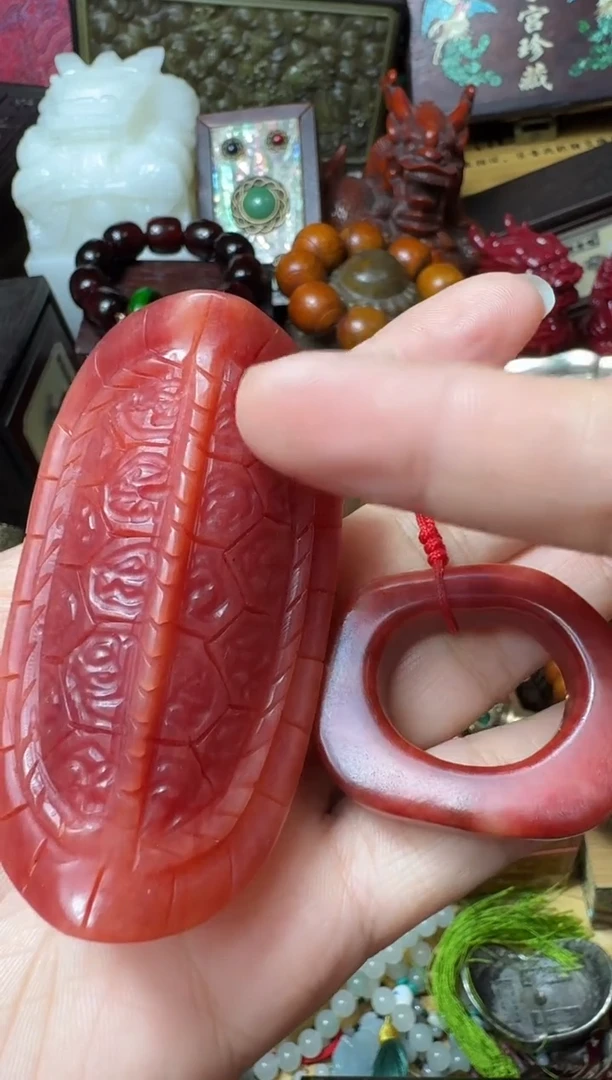 鹿骨把件主播推荐：一物一拍，讲解为准！