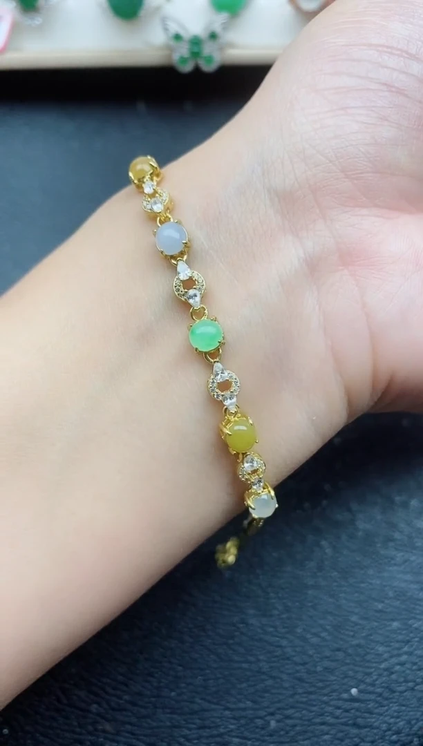 【闪购商品】翡翠戒指银S925镶嵌11111