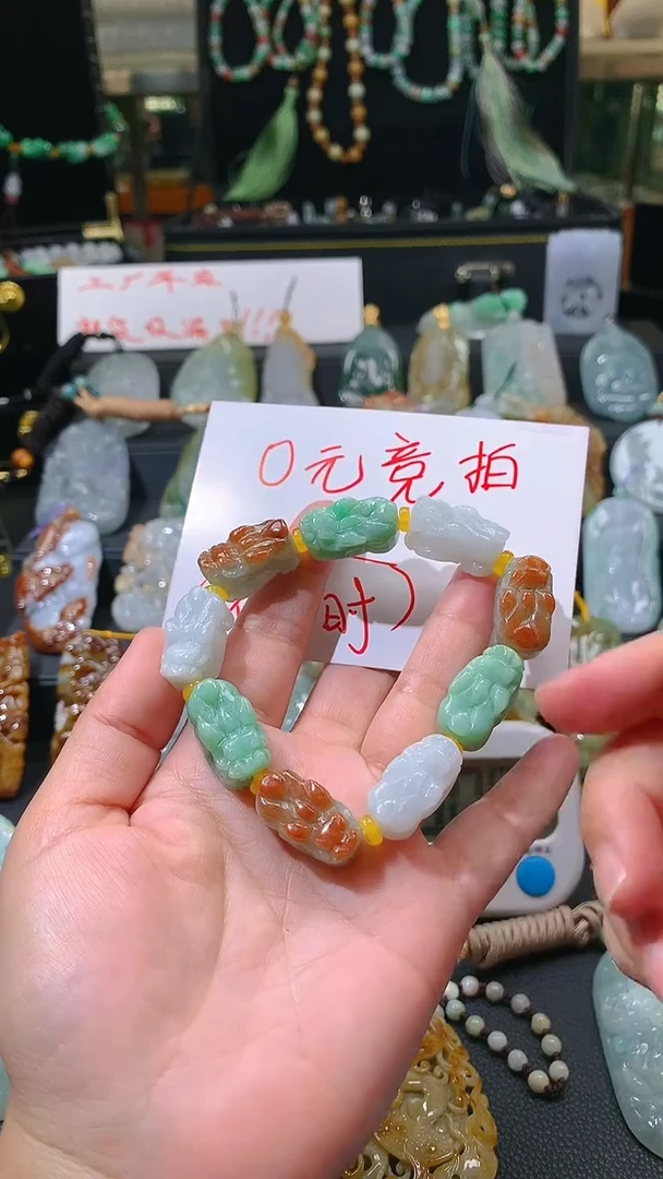 【闪购商品】翡翠颈饰未镶嵌挂件