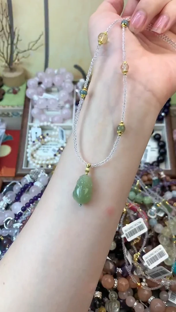 项链和田玉未镶嵌260