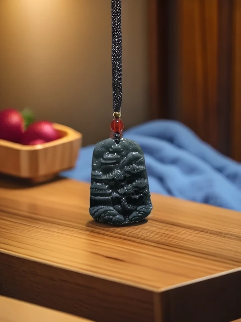 【刘总福利】纯天然翡翠未镶嵌多样性发其一山水牌 1