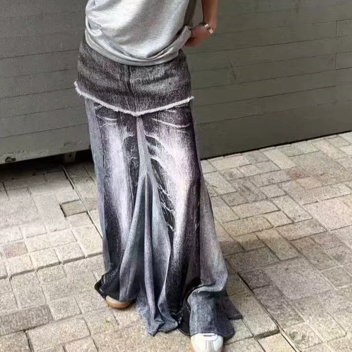 UT ’灰色网纱半身裙3Q124