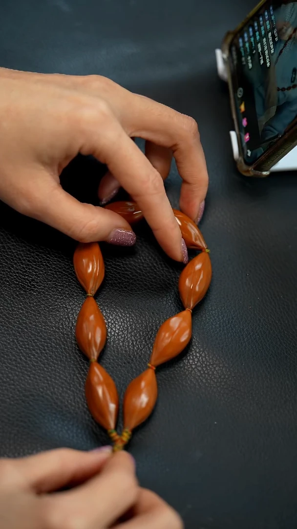 手串/手链橄榄核1.6抛光柳叶8籽