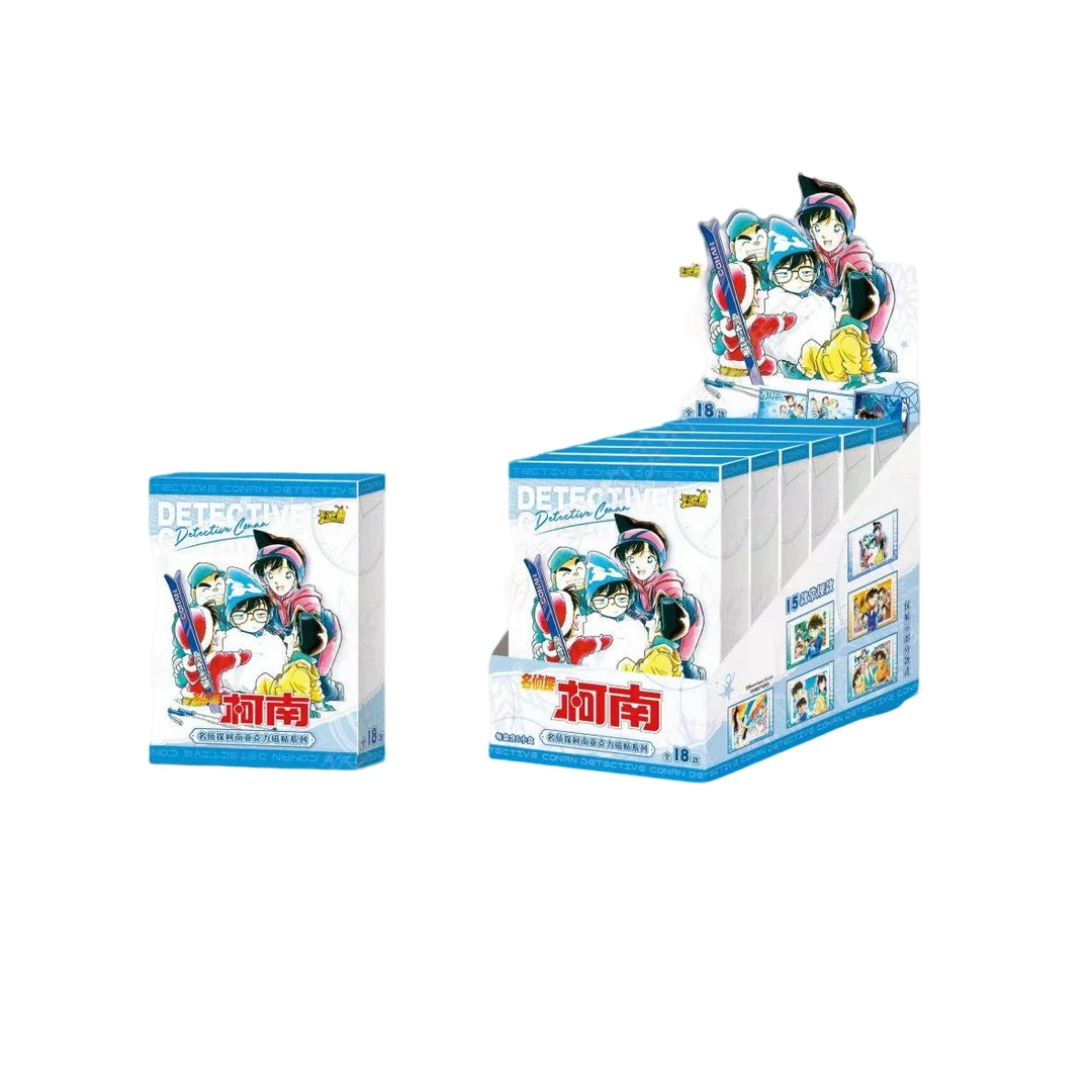卡游【玩法合集】名侦探柯南漫画主题亚克力磁贴系列-盲盒代拆