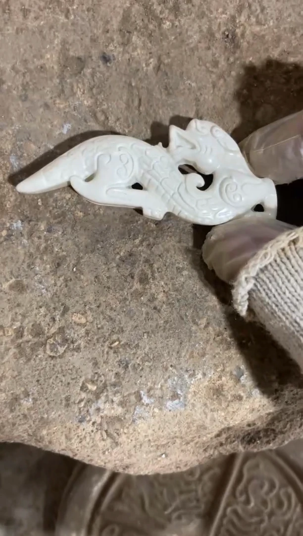 瓷片手工，手绘，陶瓷