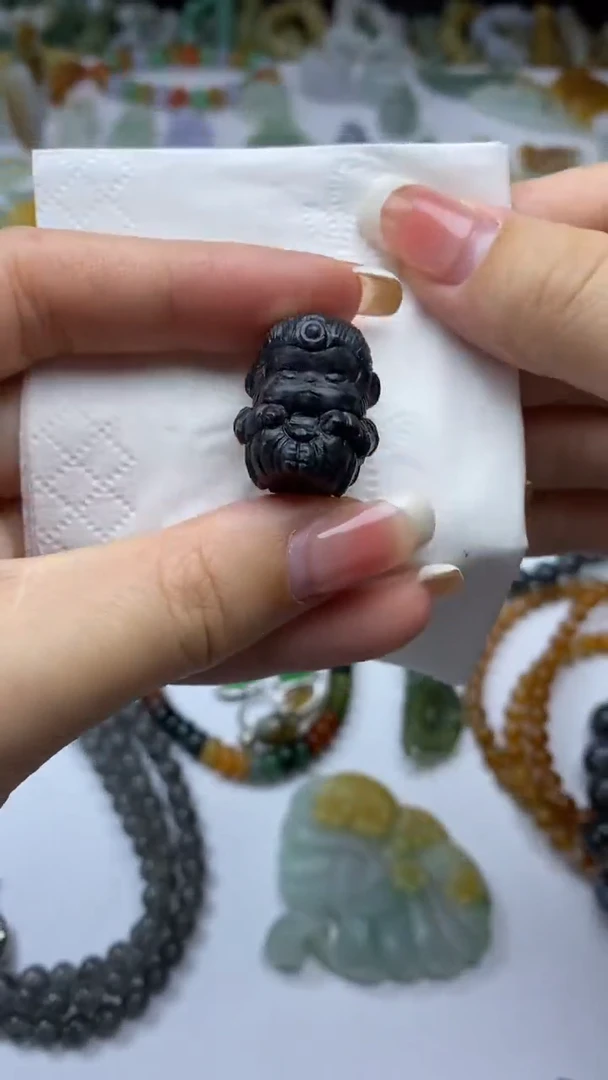 未镶嵌定制翡翠毛货定制不退不换