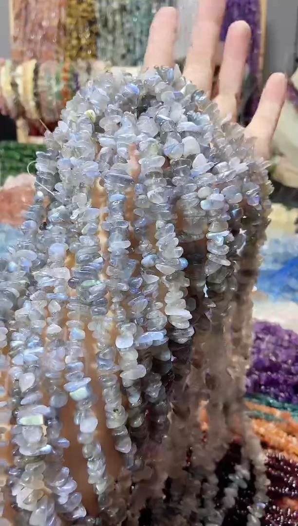 未镶嵌珠宝半成品水晶灰月光