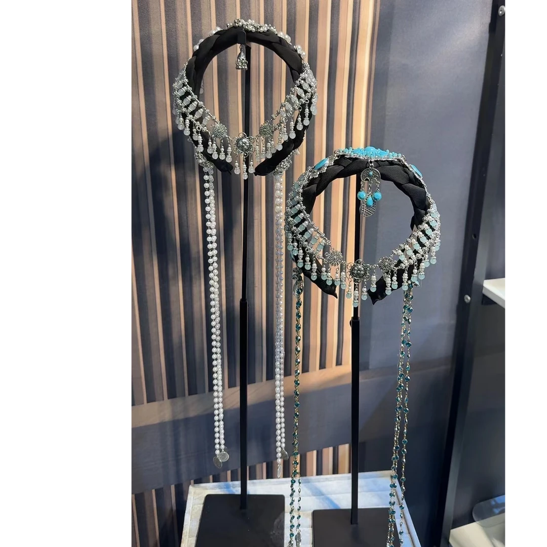 津玲原创【幂幂同款】夸张/宫廷头箍个性民族风气质饰品波西米亚风