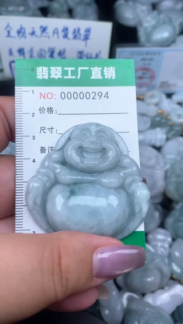 翡翠未镶嵌颈饰天然A货翡翠0294