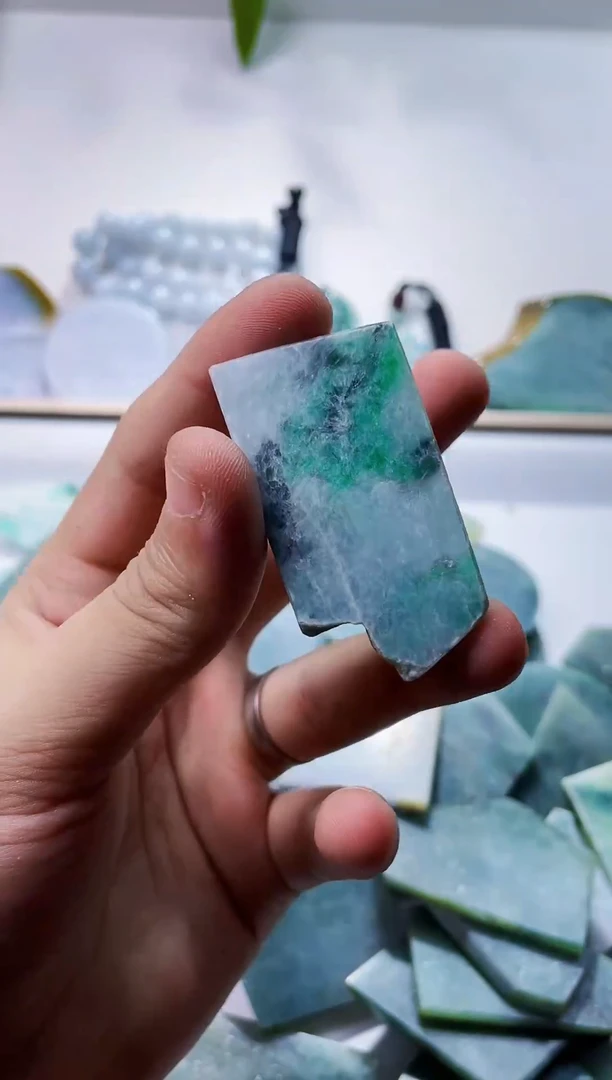 未镶嵌挂件翡翠翡翠635