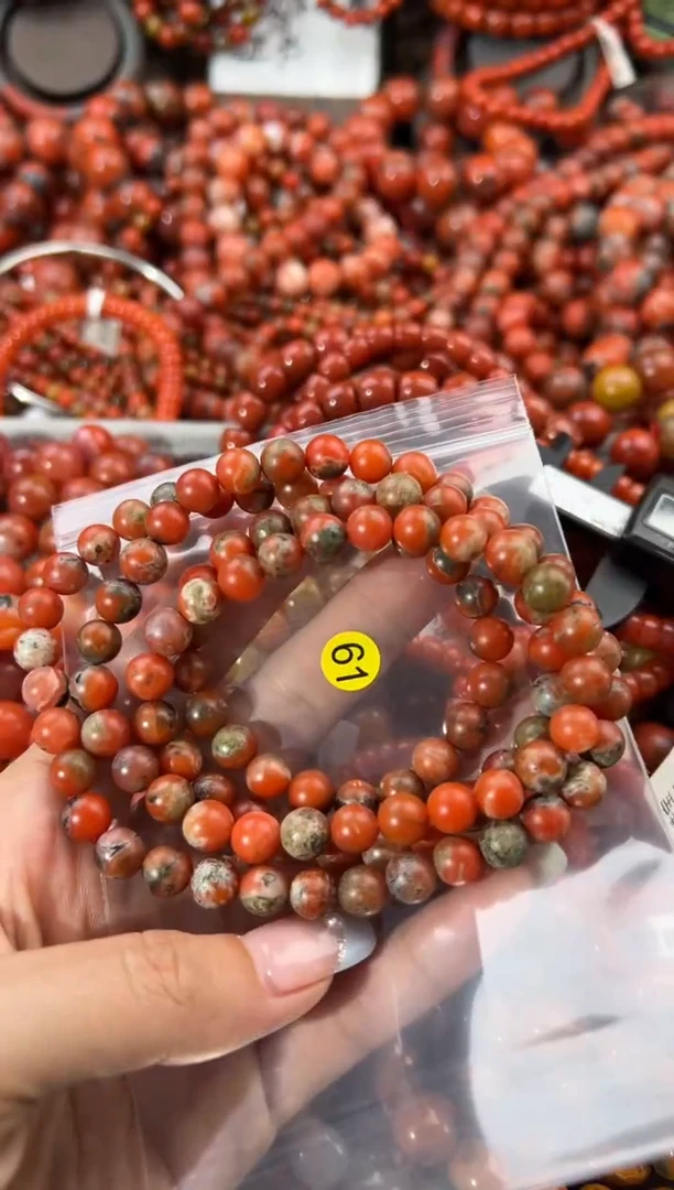 未镶嵌手串南红玛瑙7+