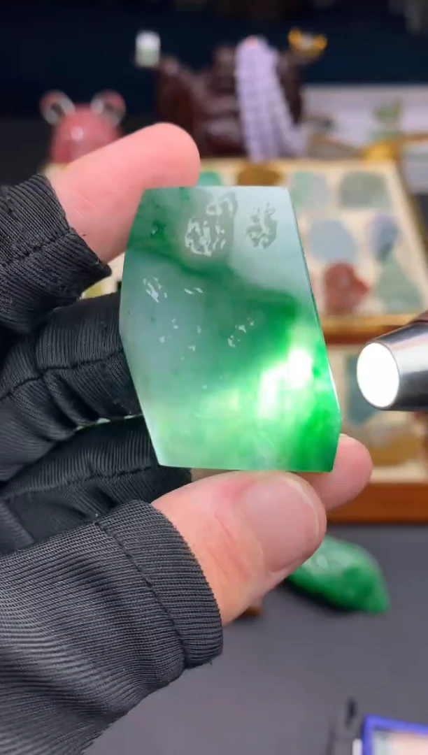 未镶嵌定制翡翠天然翡翠裸石（包工）