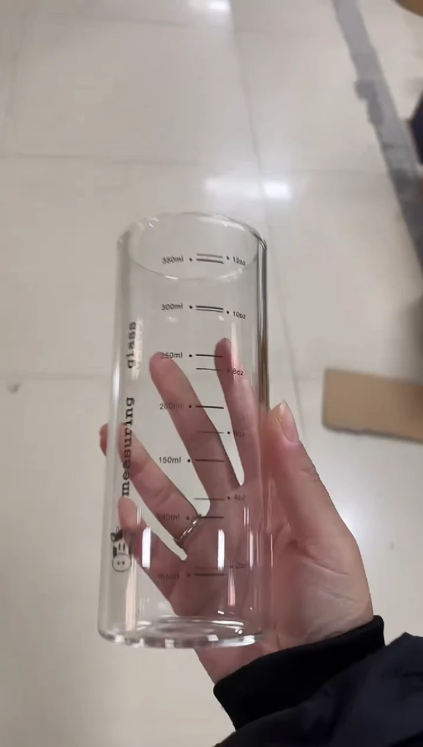有机玻璃刻度牛奶杯