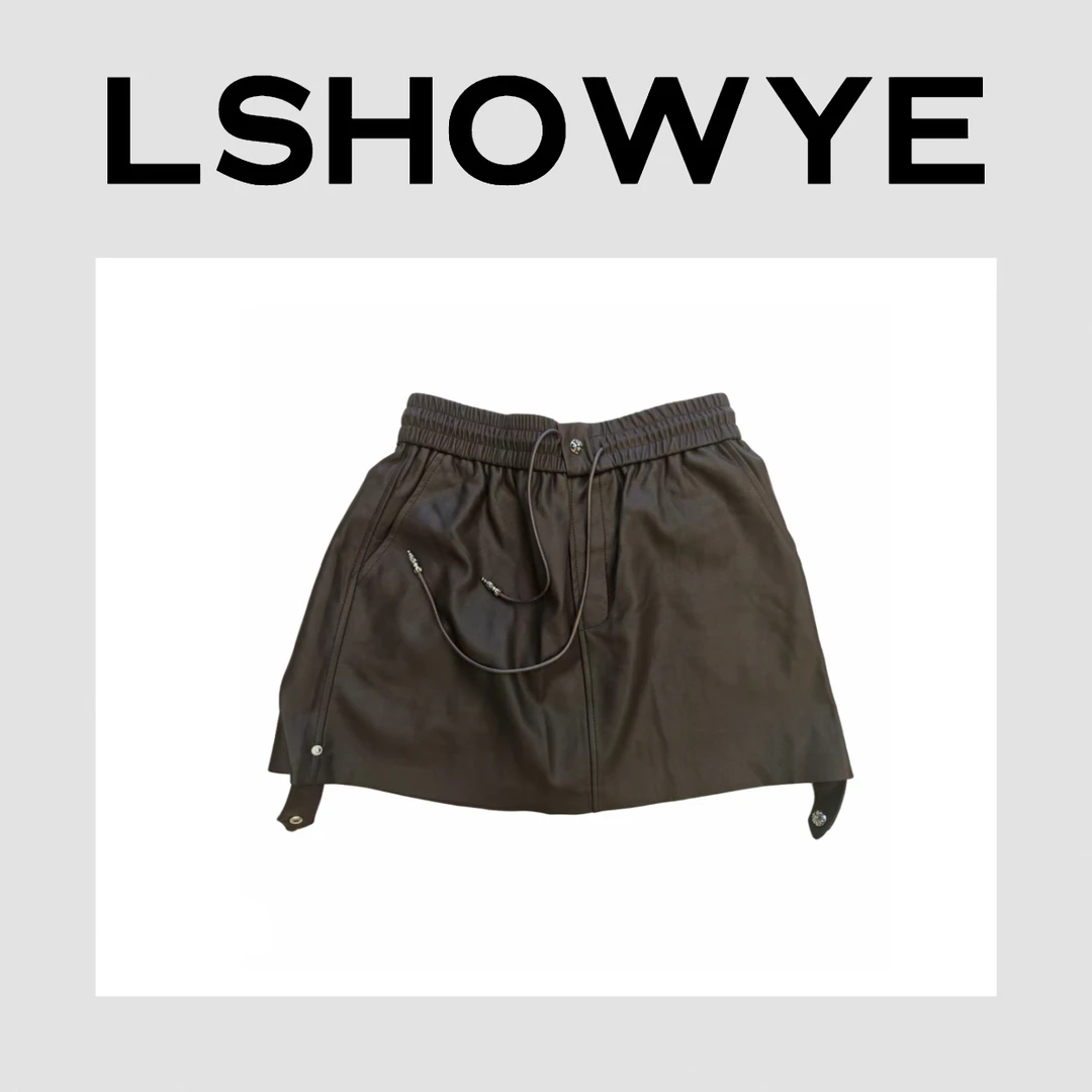 LSHOWYE｜蛋白皮短裙BBKO02