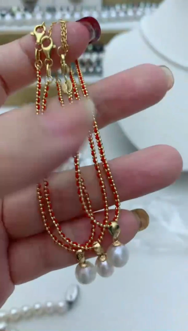 【闪购商品】淡水珍珠手链未镶嵌q9 多样性发其一